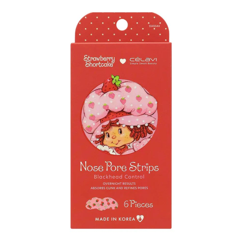 CÉLAVI - STRAWBERRY SHORTCAKE NOSE PORE STRIPS - (1PC)