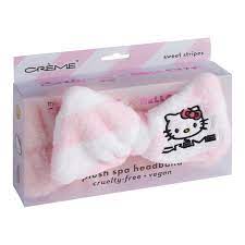 THE CREME SHOP - HELLO KITTY - BANDEAU DE SPA EN PELUCHE ROSE PARFAIT™ - (1PC)