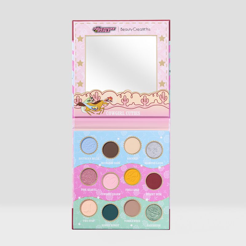 BEAUTY CREATIONS X THE POWERPUFF GIRLS- COWGIRL CUTIES-SHADOW PALETTE- 1PC