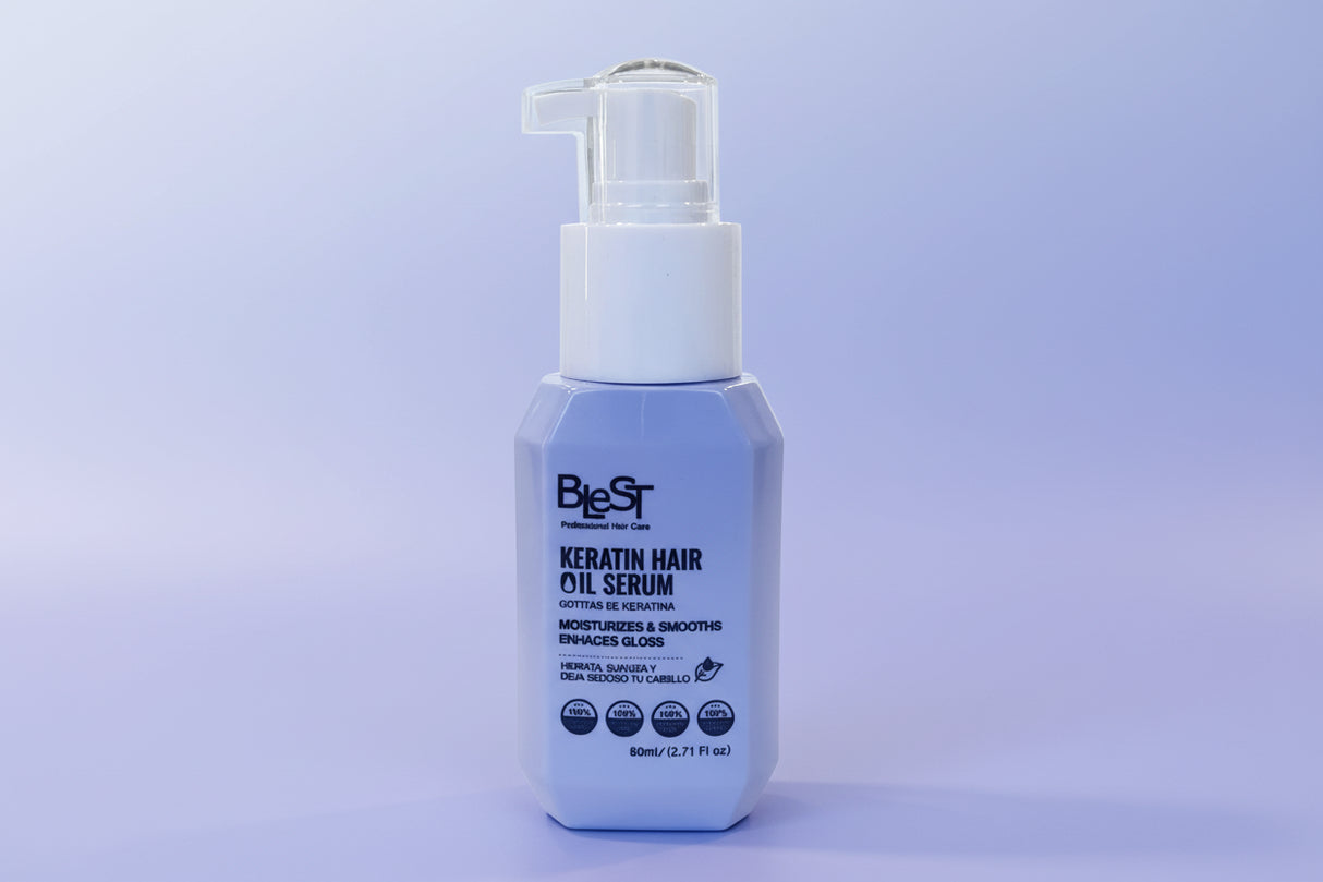 BLEST- KERATIN HAIR- OIL SERUM- 1PC