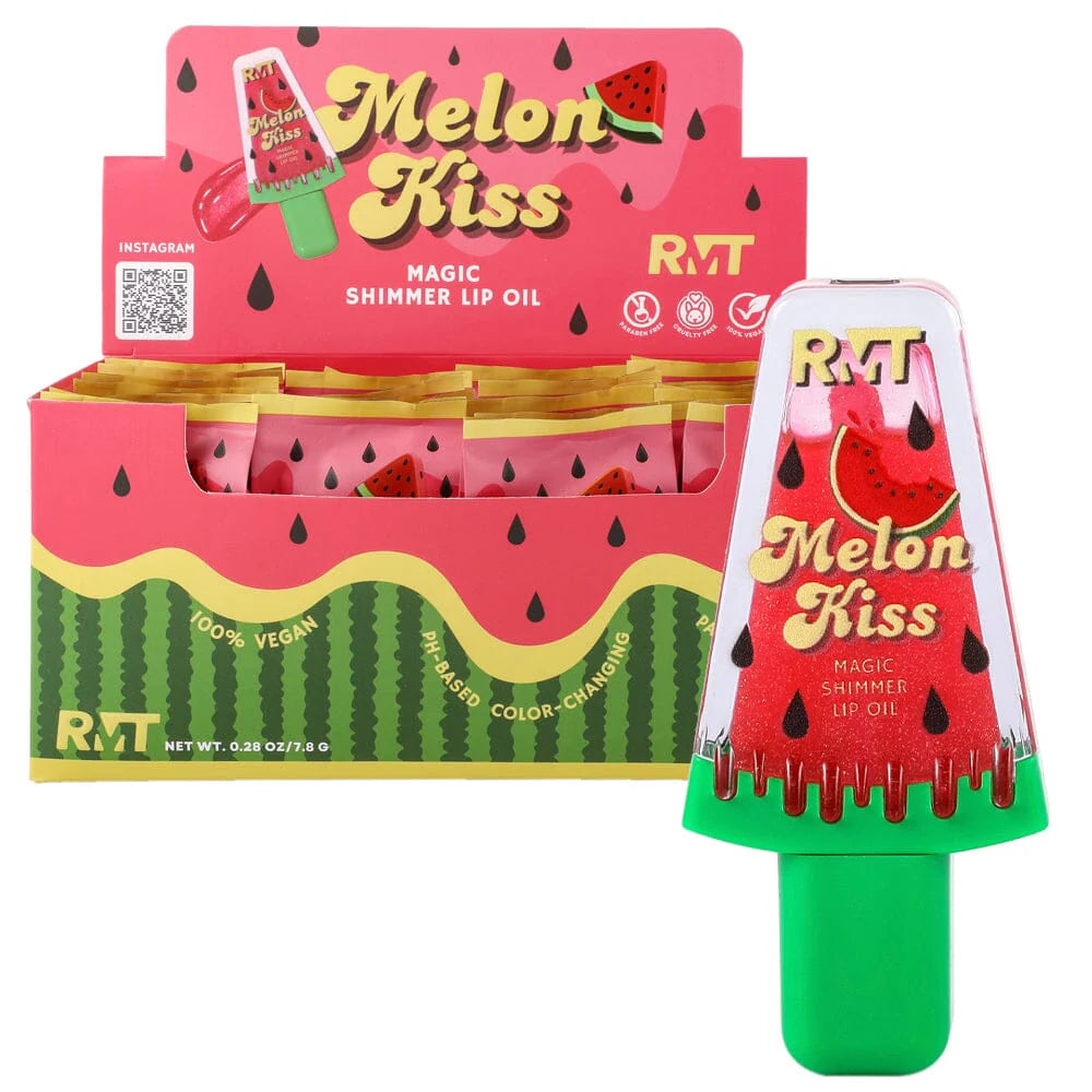 ROMANTIC BEAUTY- MELON KISS- MAGIC SHIMMER LIP OIL- 24PCS