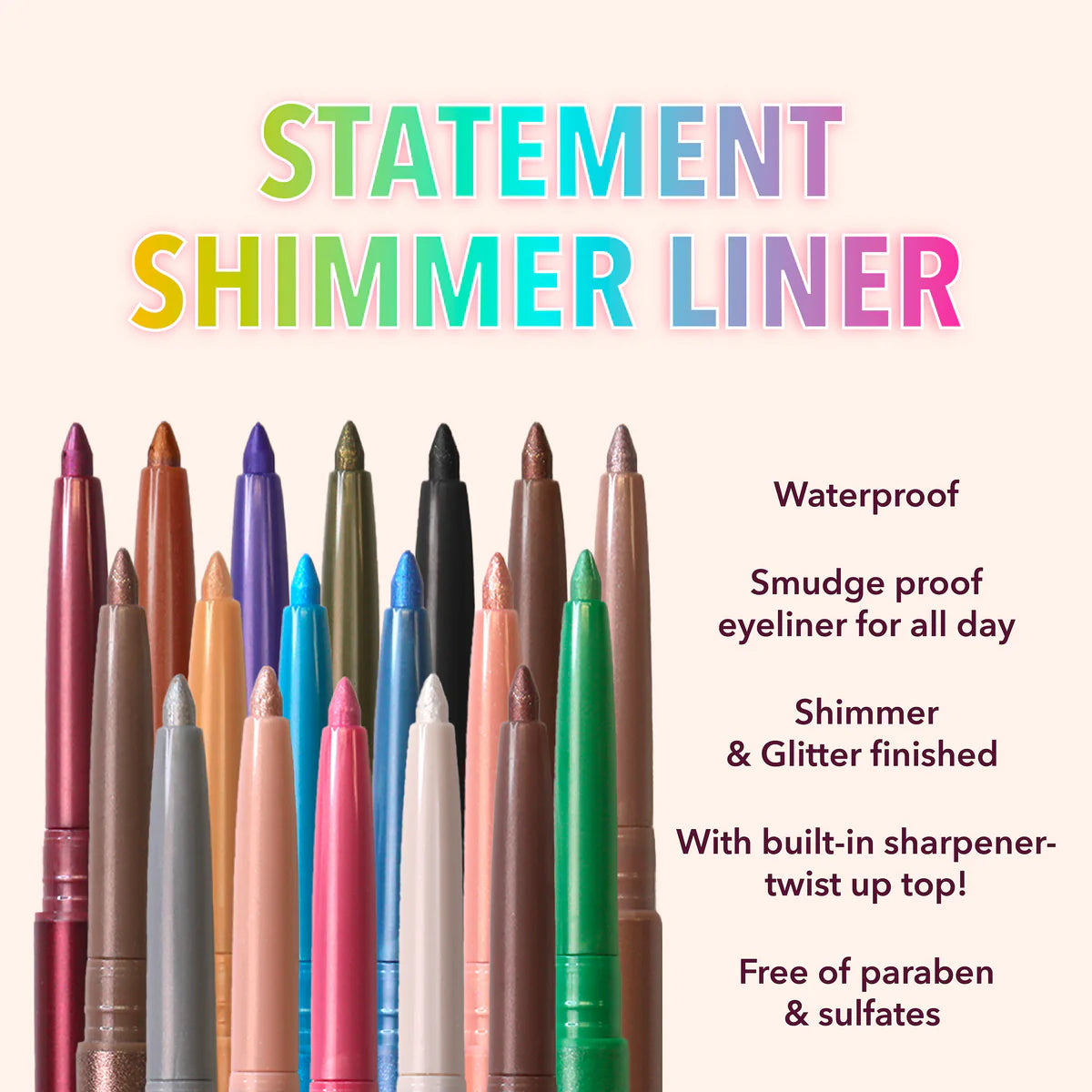 MOIRA- STATEMENT SHIMMER LINER