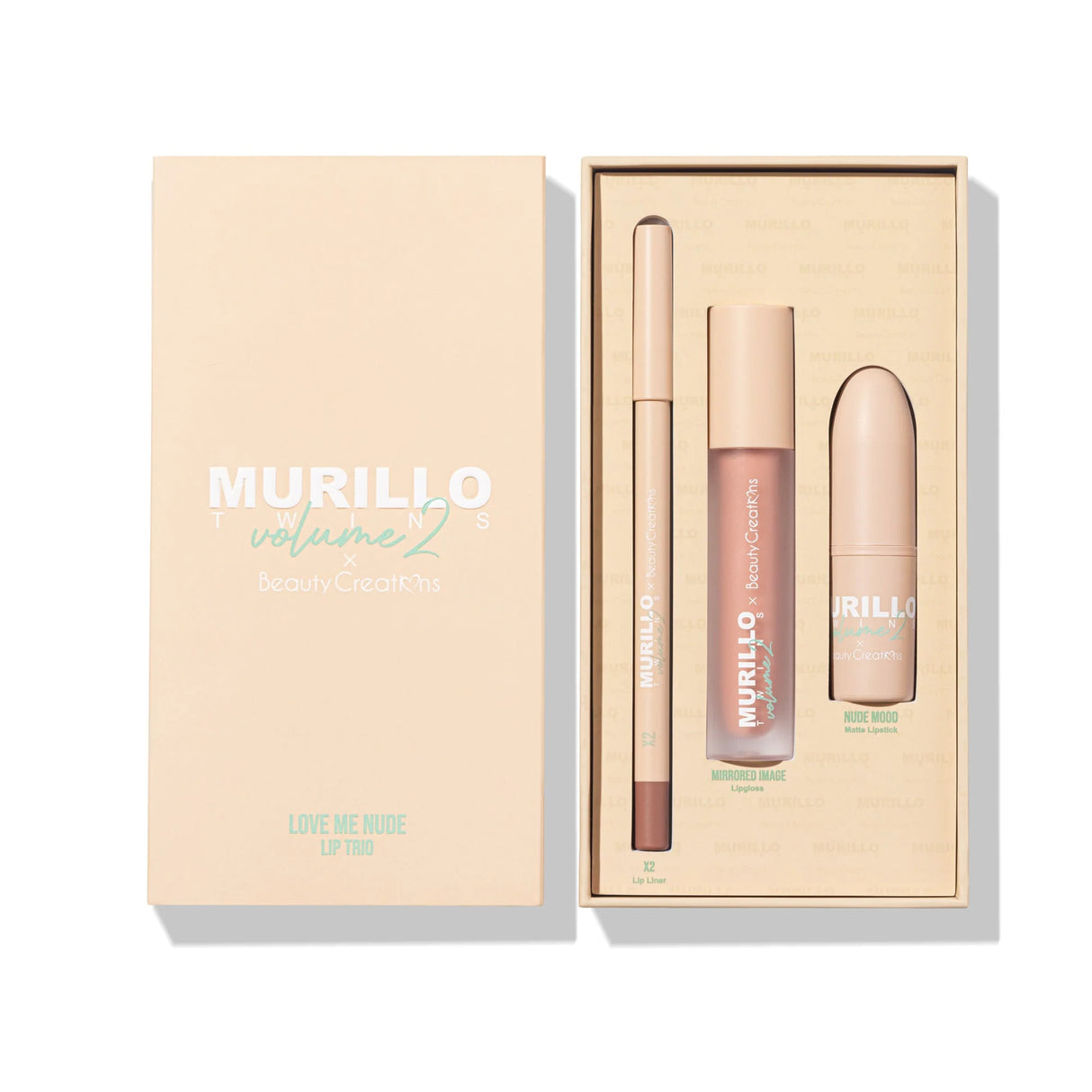 BEAUTY CREATIONS - MURILLO TWINS VOL. 2 - LOVE ME NUDE LIP KIT