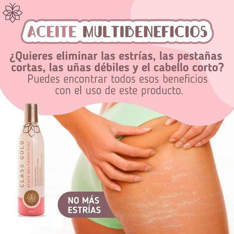 CLASS GOLD - MULTI-BENEFIT, MULTI-PURPOSE OIL 120ML (1PC)