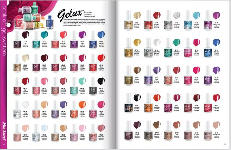 MIA SECRET- GELUX GEL- NAIL POLISH
