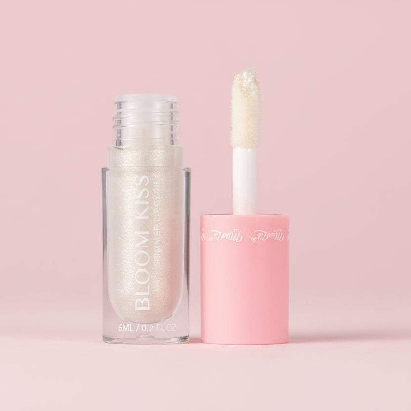 MISS LIL USA- BLOOM KISS- CALLA- SHIMMER LIP GLOSS- DISPLAY (12PCS)