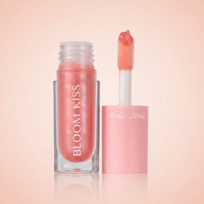 MISS LIL USA- BLOOM KISS- MARIGOLD-SHIMMER LIP GLOSS- DISPLAY (12PCS)