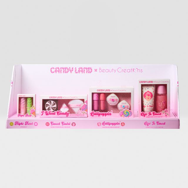 BEAUTY CREATIONS X CANDY LAND FULL DISPLAY- 24PCS +FREE TESTERS