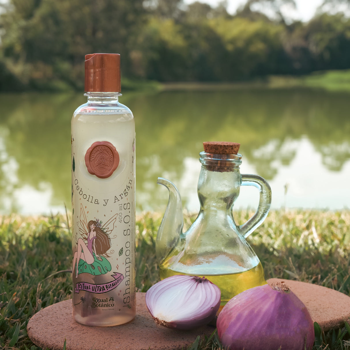 RITUAL BOTANICO - SHAMPOOING SOS CON CEBOLLA ET ARGAN 400ML (1PC)
