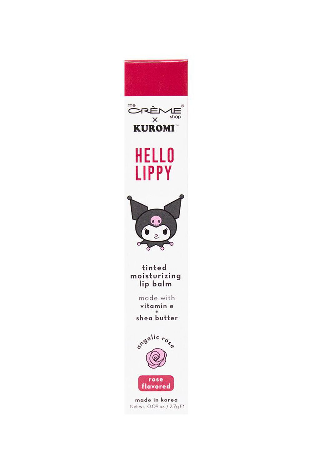 THE CREME SHOP X KUROMI HELLO LIPPY - ROSE FLAVORED (4PC)