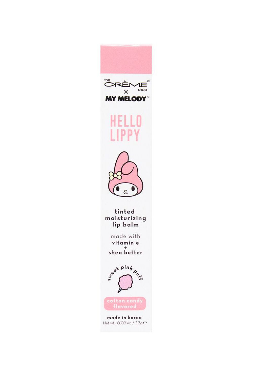 THE CREME SHOP X MY MELODY HELLO LIPPY - COTTON CANDY FLAVORED (4PC)