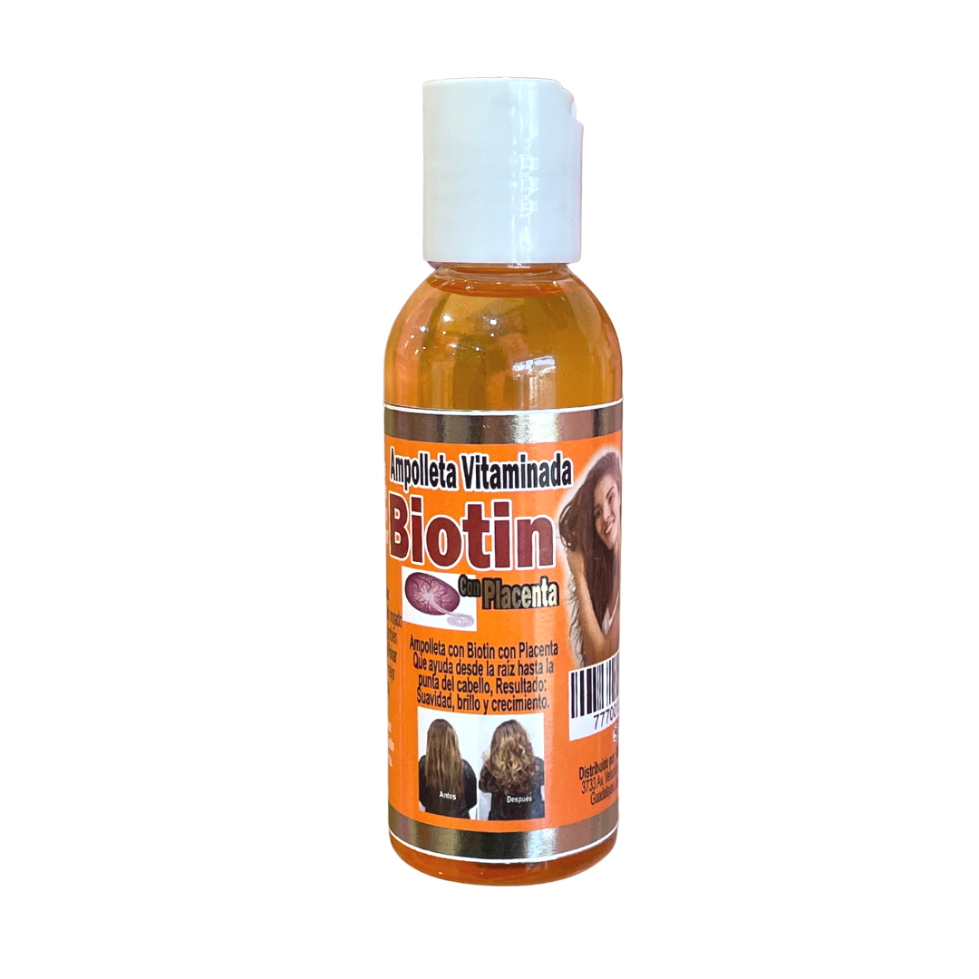 MX- AMPOLLETA VITAMINADA BIOTIN CON PLACENTA
