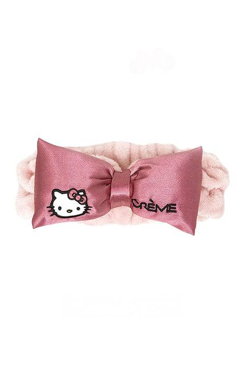 LA TIENDA DE CREMAS - HELLO KITTY PERFECT PINK PLUSH SPA HEADYBAND™