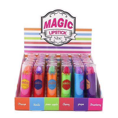 S.HE MAKEUP - LÁPIZ LABIAL MÁGICO - DISPLAY 36 UDS