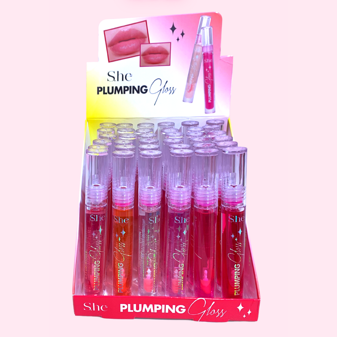 PRÉSENTOIR 36 PCS SHE MAKEUP BRILLANT REPULPANT