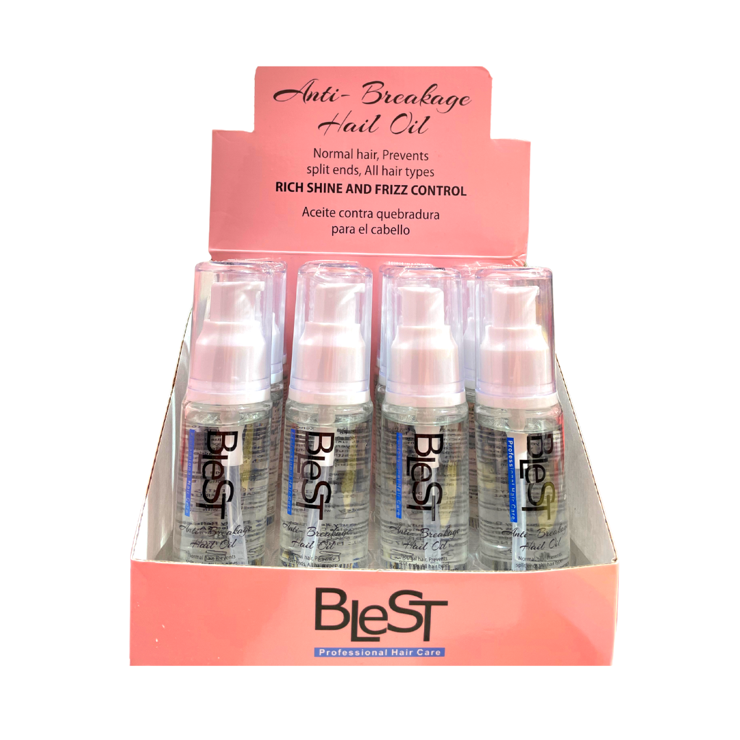 BLEST PROFESSIONAL HAIR CARE - ANTI-BREAKAGE HAIR OIL - DISPLAY 12 PCS