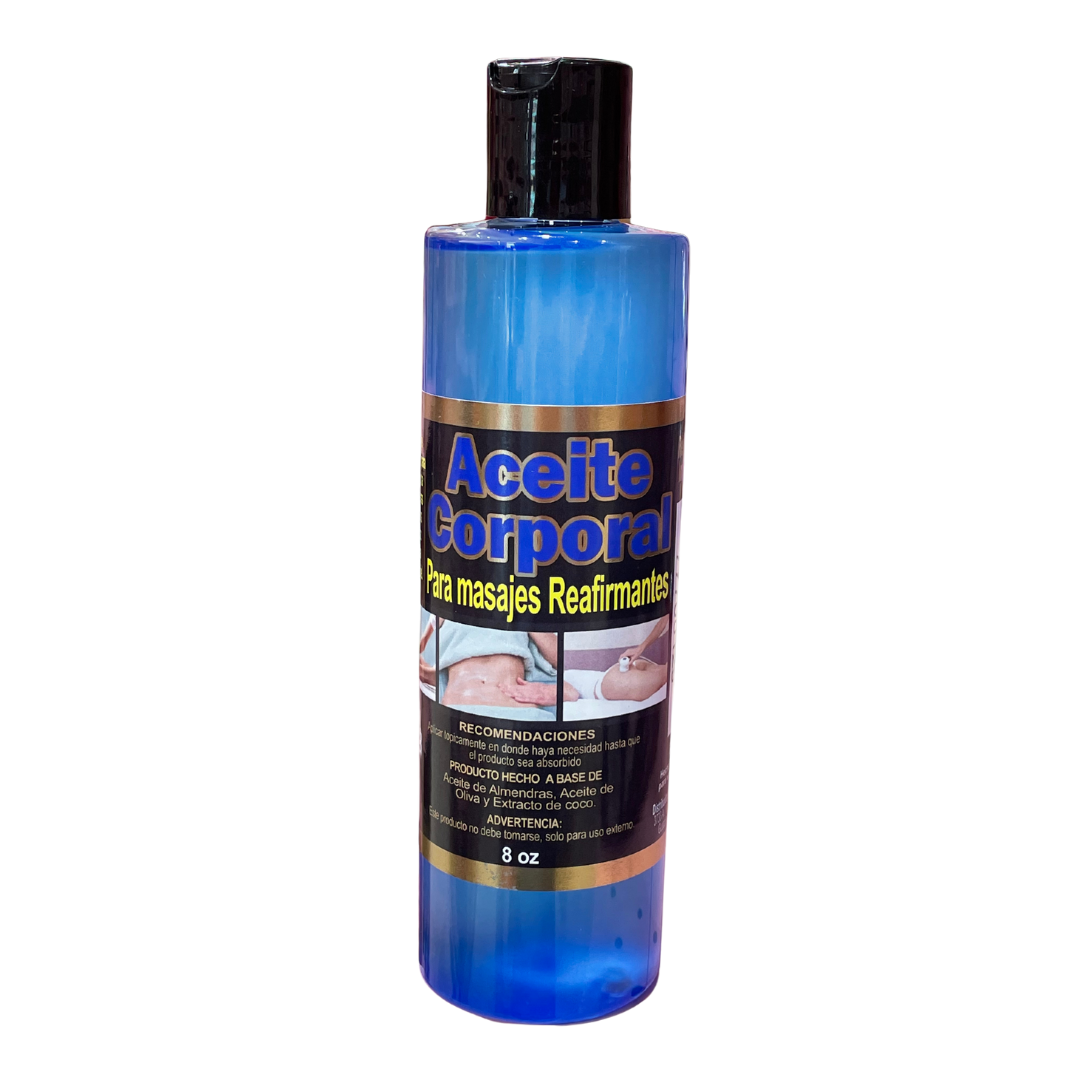 ACEITE CORPORAL PARA MASAJES REAFIRMANTES - 8 OZ