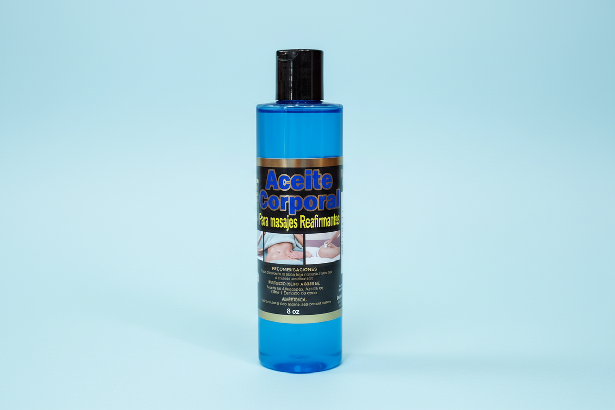 ACEITE CORPORAL PARA MASAJES REAFIRMANTES - (1PC)