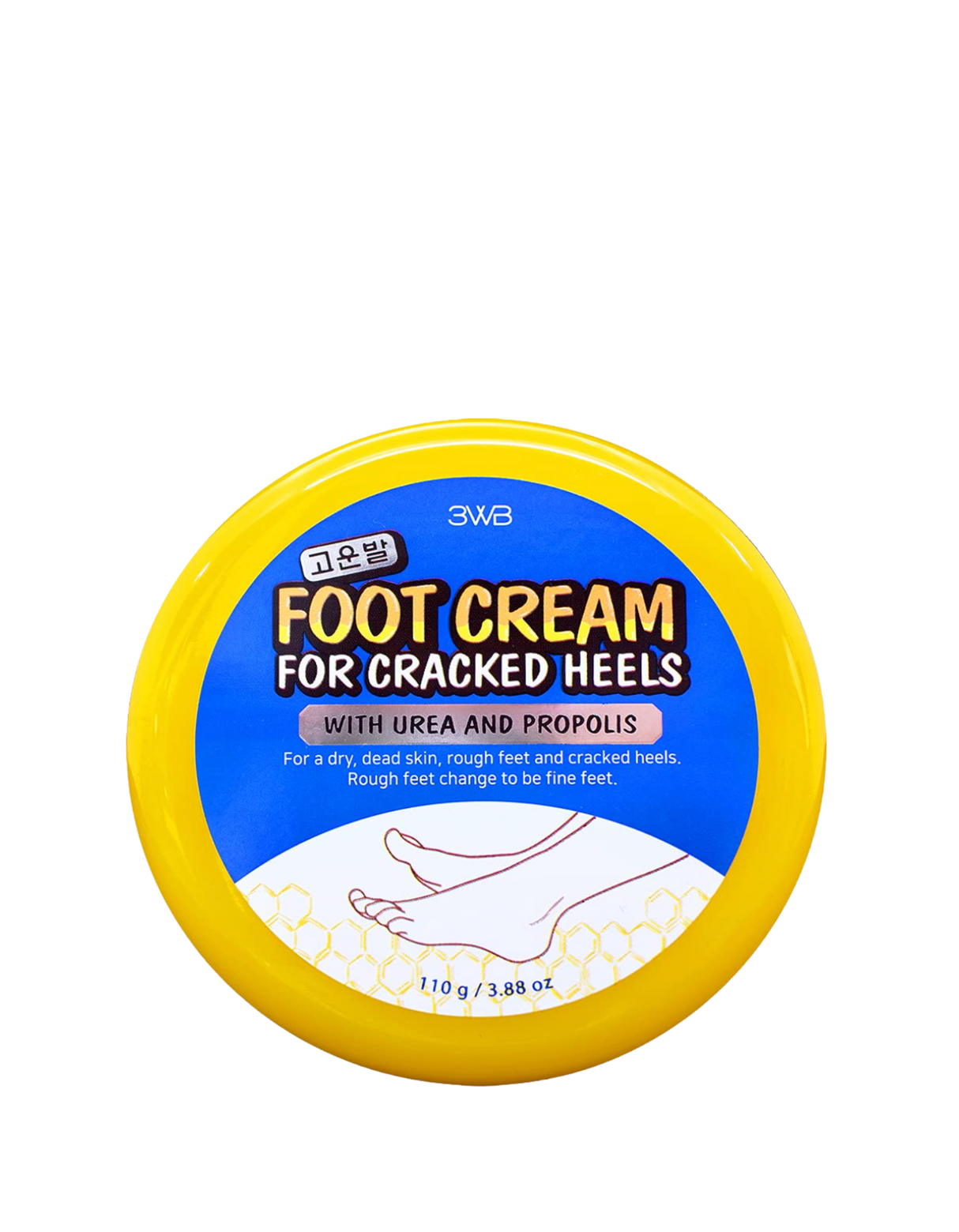 CRÈME POUR LES PIEDS POUR TALONS FISSURÉS