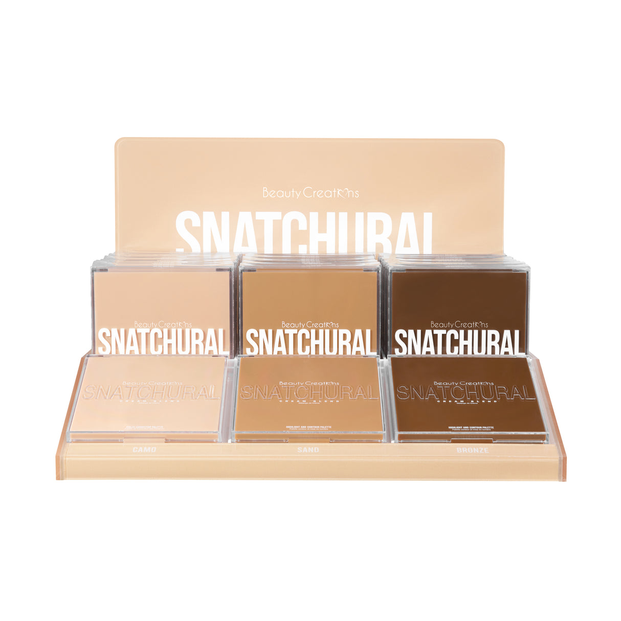 BEAUTY CREATIONS - SNATCHURAL DISPLAY