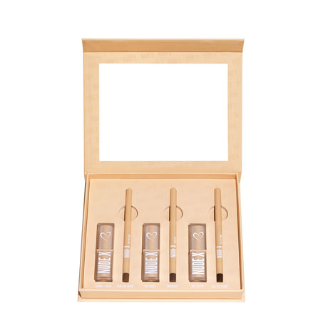 BEAUTY CREATIONS - NUDE X LIP LINER AND LIPSTICK SET (1PC)