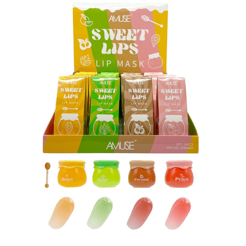 AMUSE - SWEET LIPS- LIP MASK- 24PCS