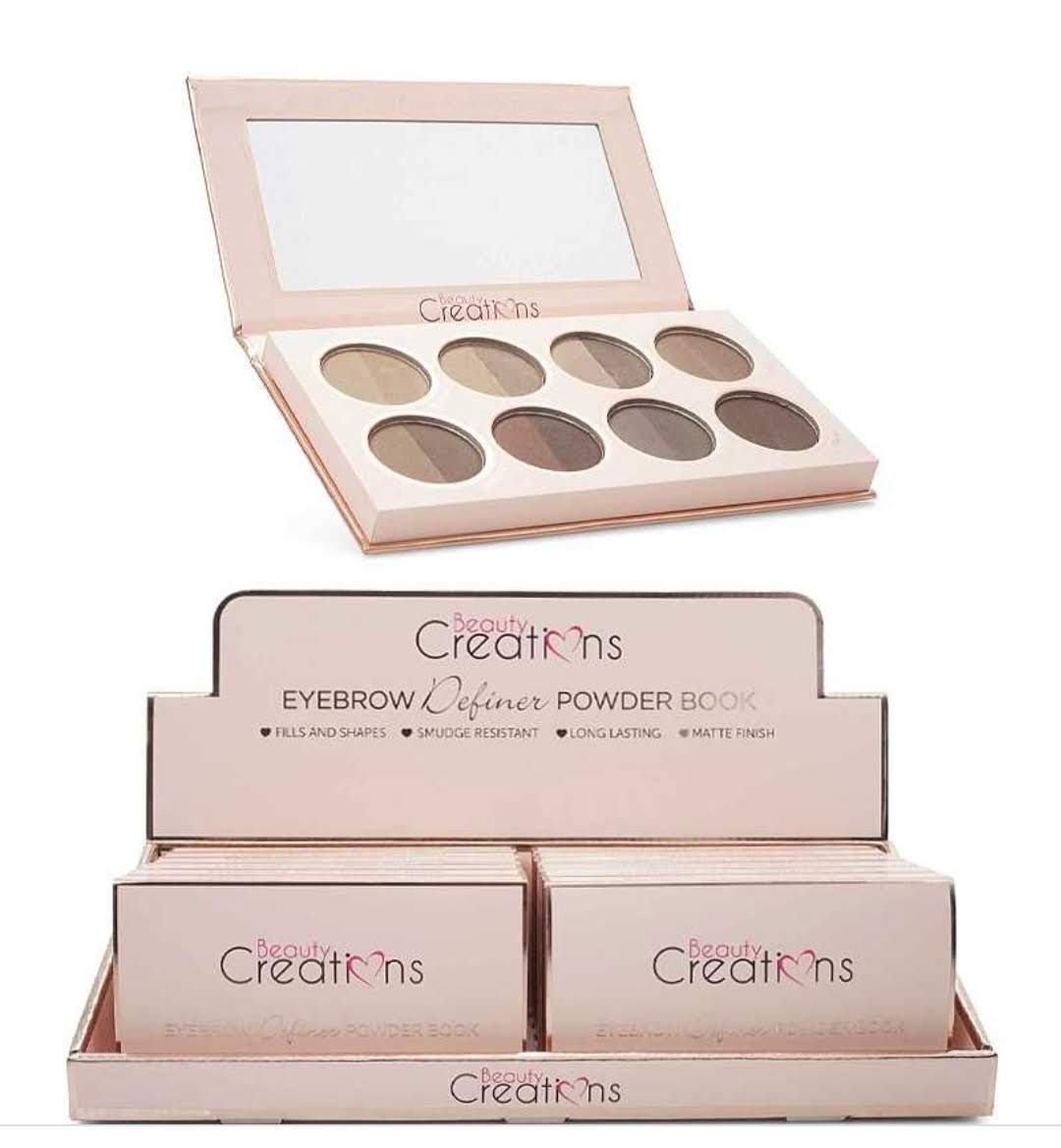 BEAUTY CREATIONS - DEFINER POWDER BOOK (DISPLAY 12 PCS)