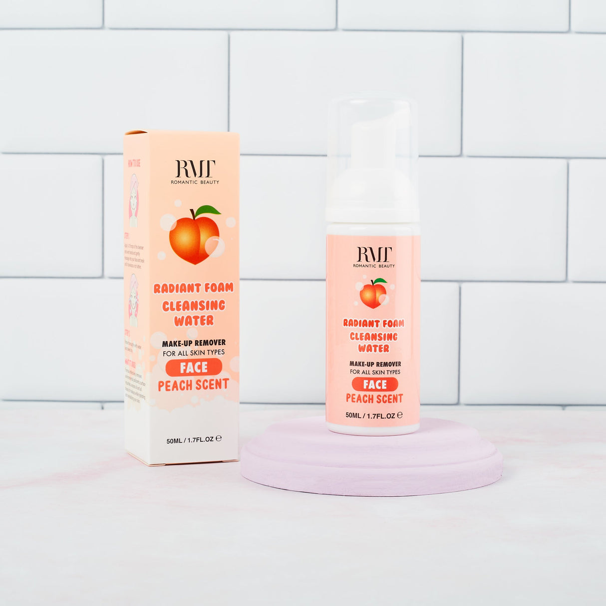 ROMANTIC BEAUTY - EAU NETTOYANTE MOUSSE RADIANTE - (DISPONIBLE 12PCS)