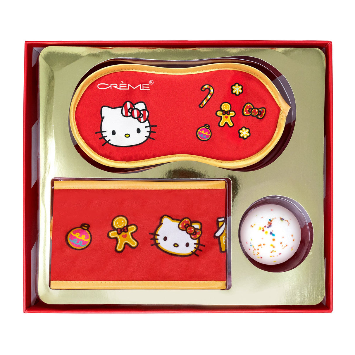 THE CREME SHOP - HELLO KITTY HELLO HOLIDAYS SPA SET - ÉDITION LIMITÉE