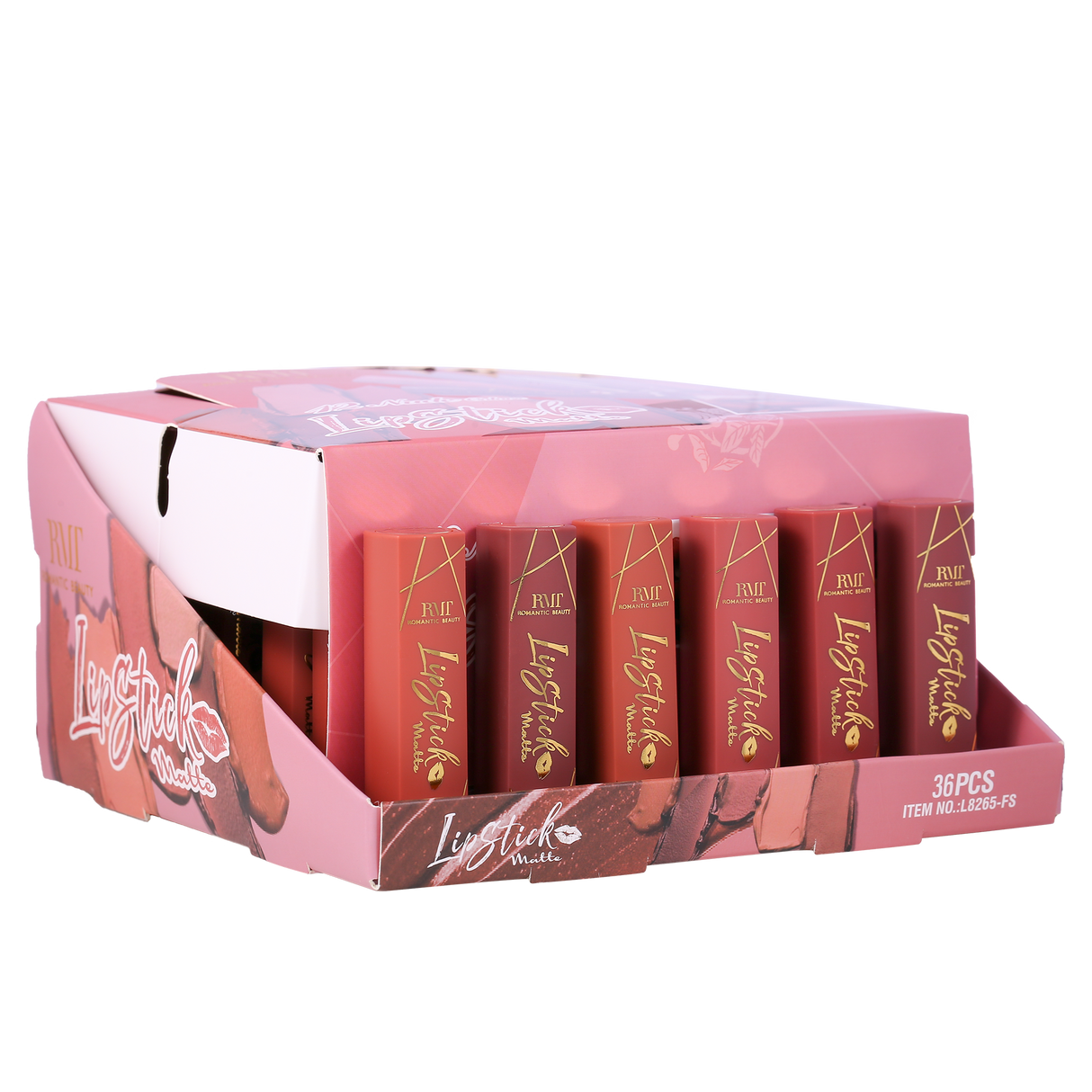 ROMANTIC BEAUTY - LÁPIZ LABIAL MATE CLICK - 12 COLORES NUDE