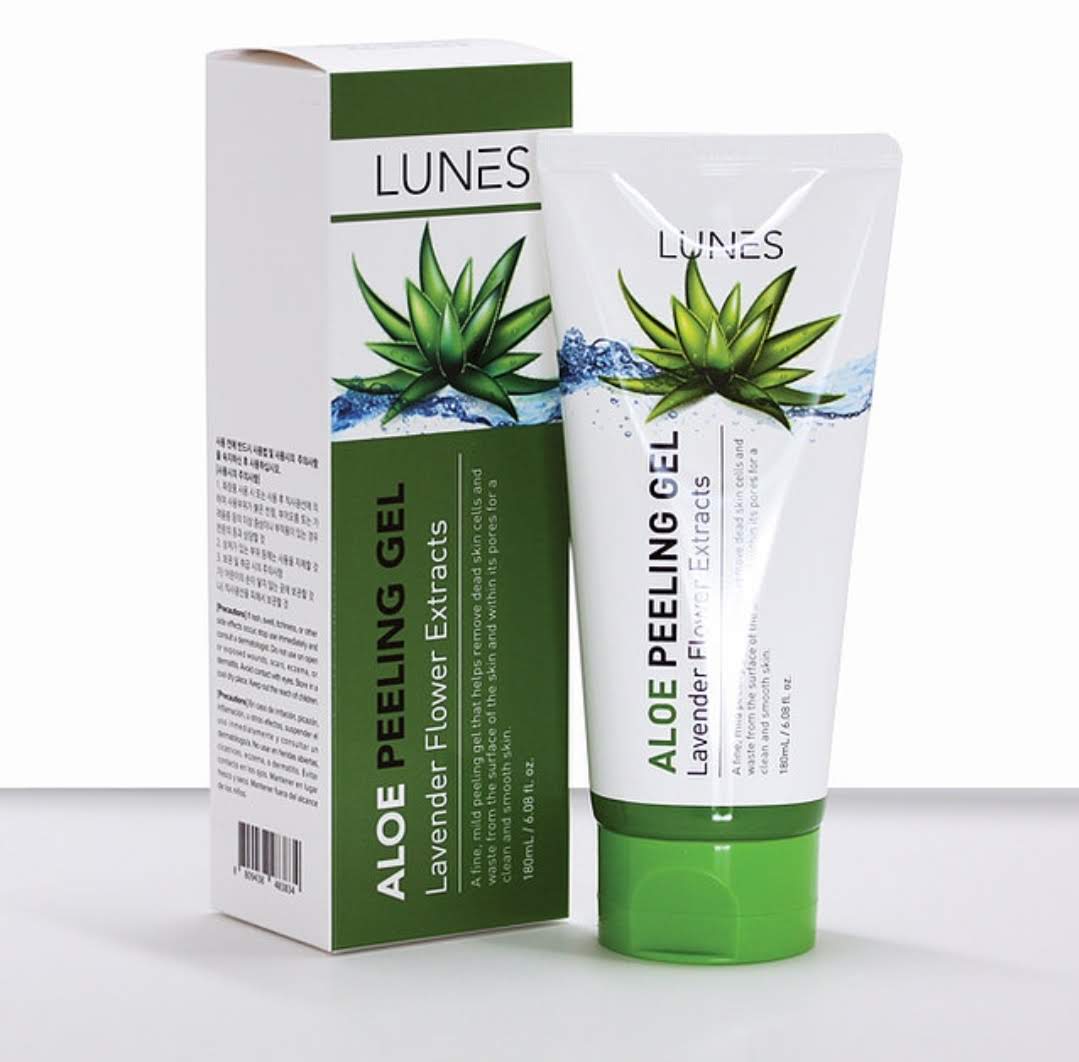 LUNES - GEL PEELING DE ALOE-180ML