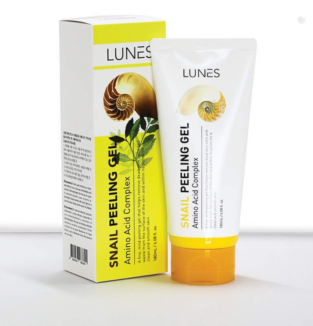 LUNES - SNAIL PEELING GEL-180ML