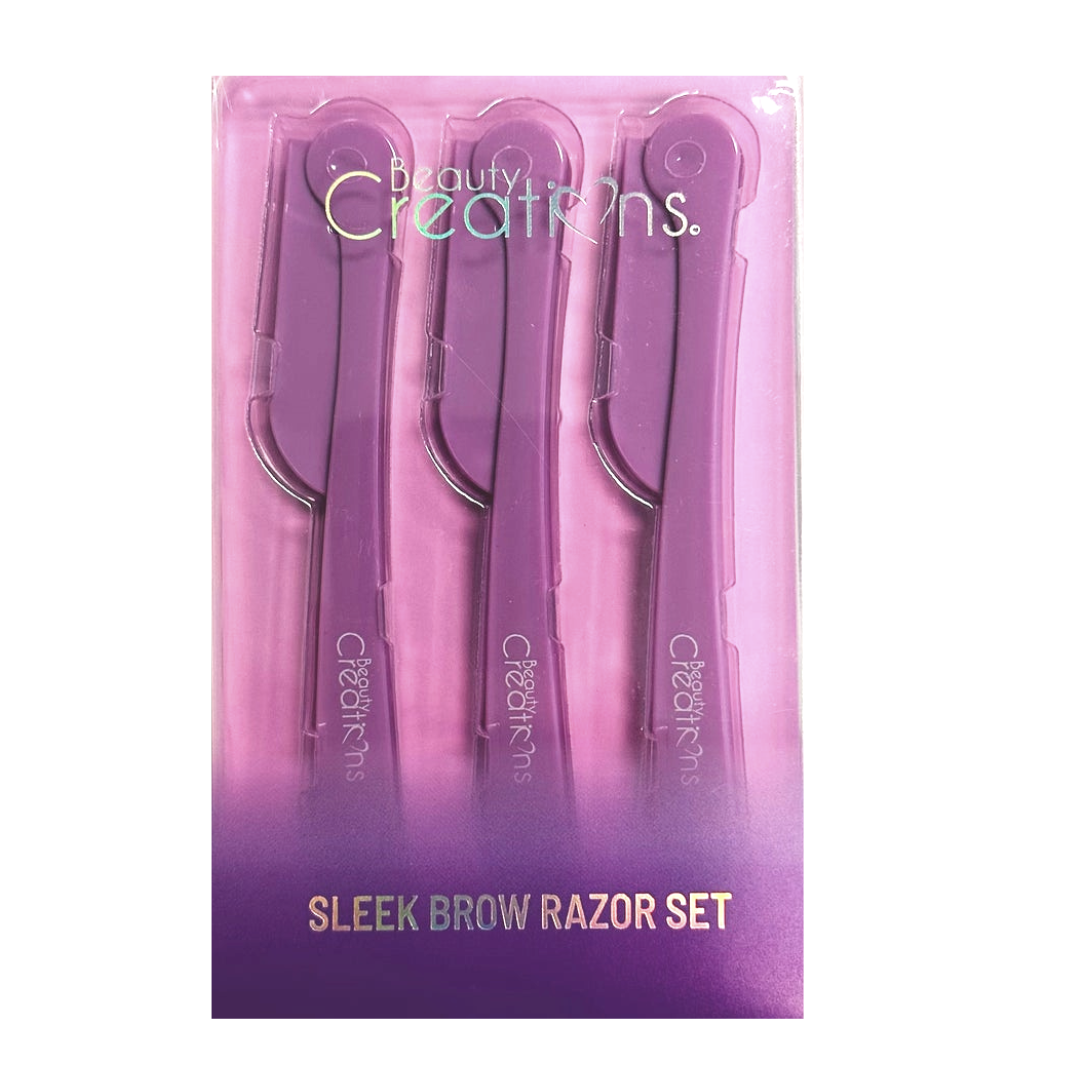 BEAUTY CREATIONS - SLEEK BROW RAZOR SET - 6 PCS
