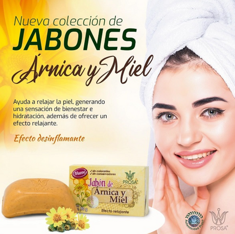 PROSA - JABON DE ARNICA Y MIEL (3PC)