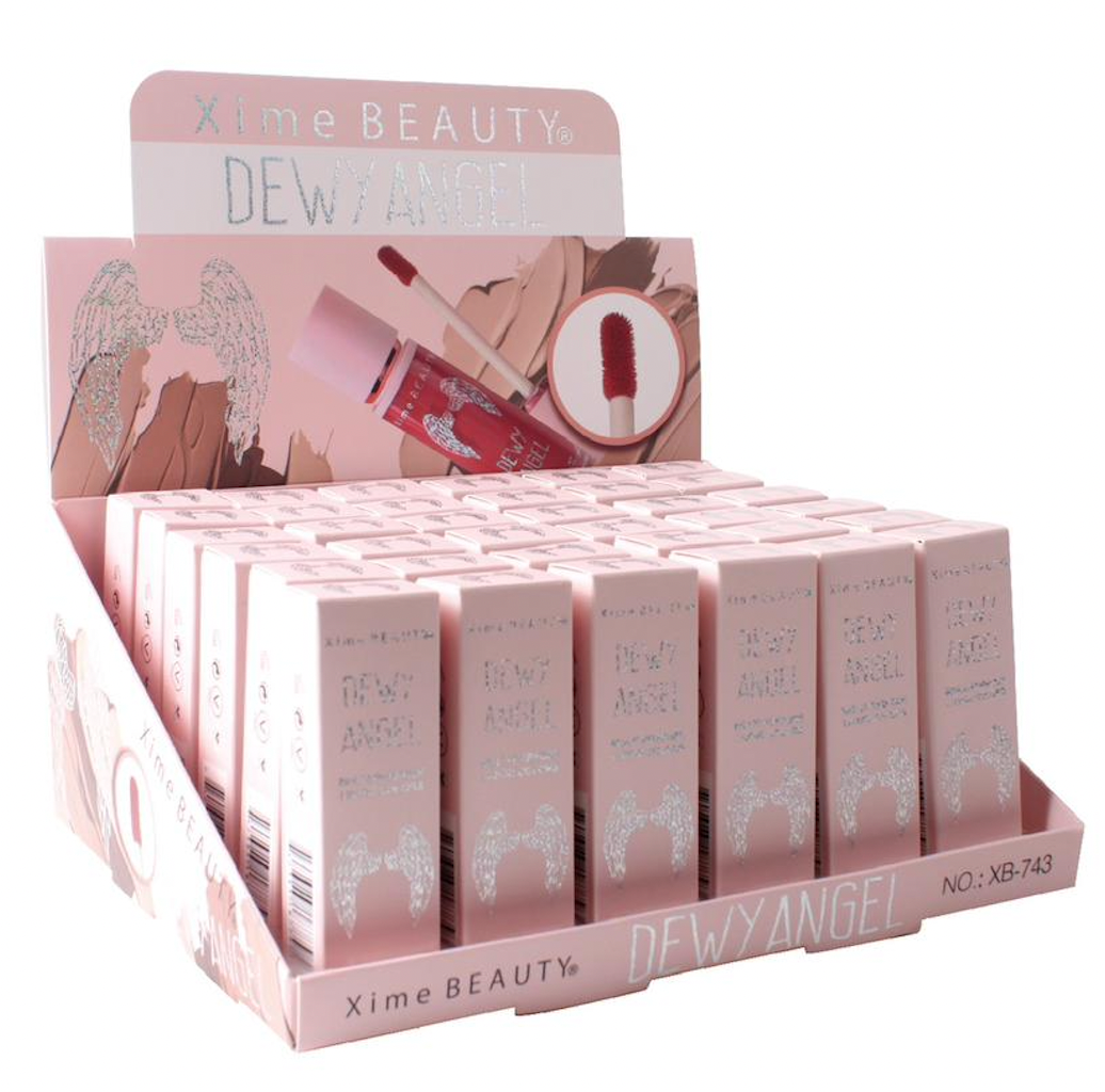 XIME BEAUTY - DEWY ANGEL 6 COLORS- LIQUID BLUSH- DISPLAY 36 PCS