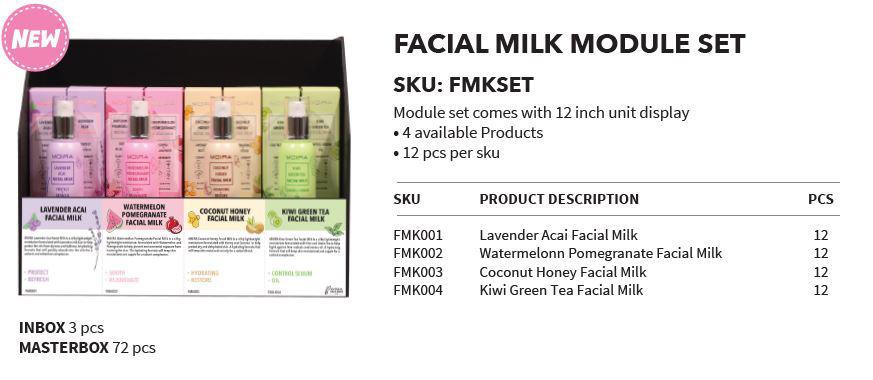 LAIT POUR LE VISAGE MOIRA