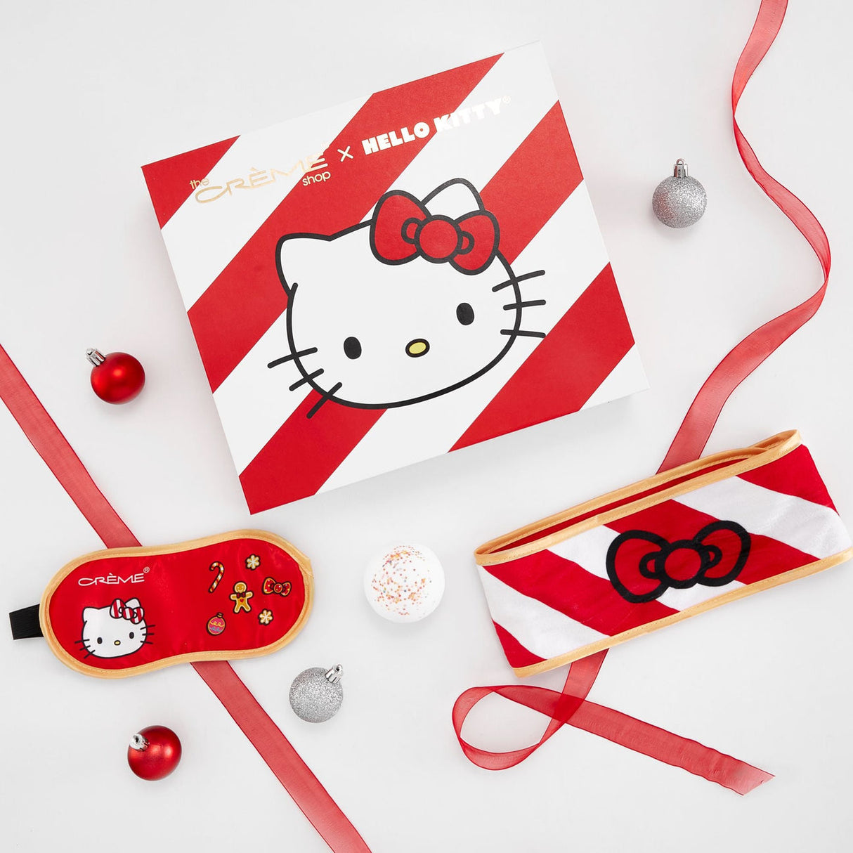 THE CREME SHOP - HELLO KITTY HELLO HOLIDAYS SPA SET - ÉDITION LIMITÉE