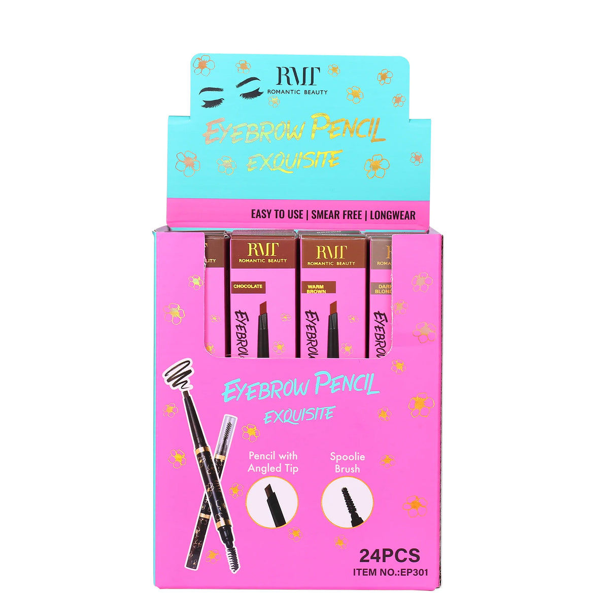 ROMANTIC BEAUTY - LÁPIZ DE CEJAS EXQUISITO 24 UDS