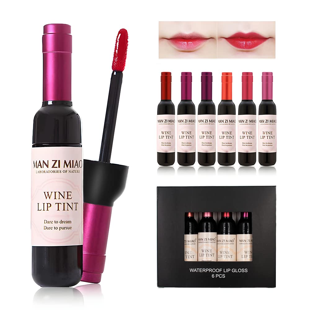 MAN ZI MIAO - WINE LIP TINT - 24 PCS