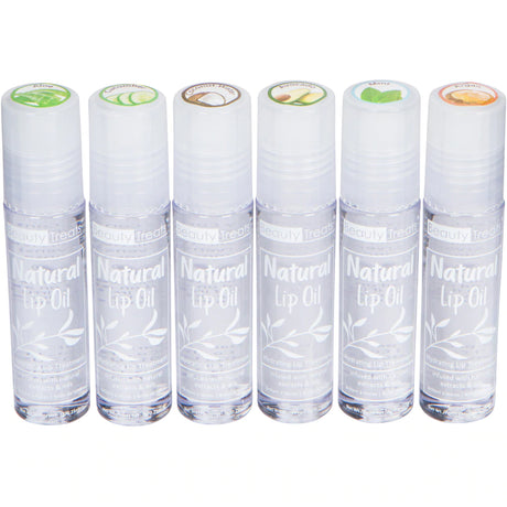 BEAUTY TREATS - NATURAL LIP OIL - 36 PCS DISPLAY