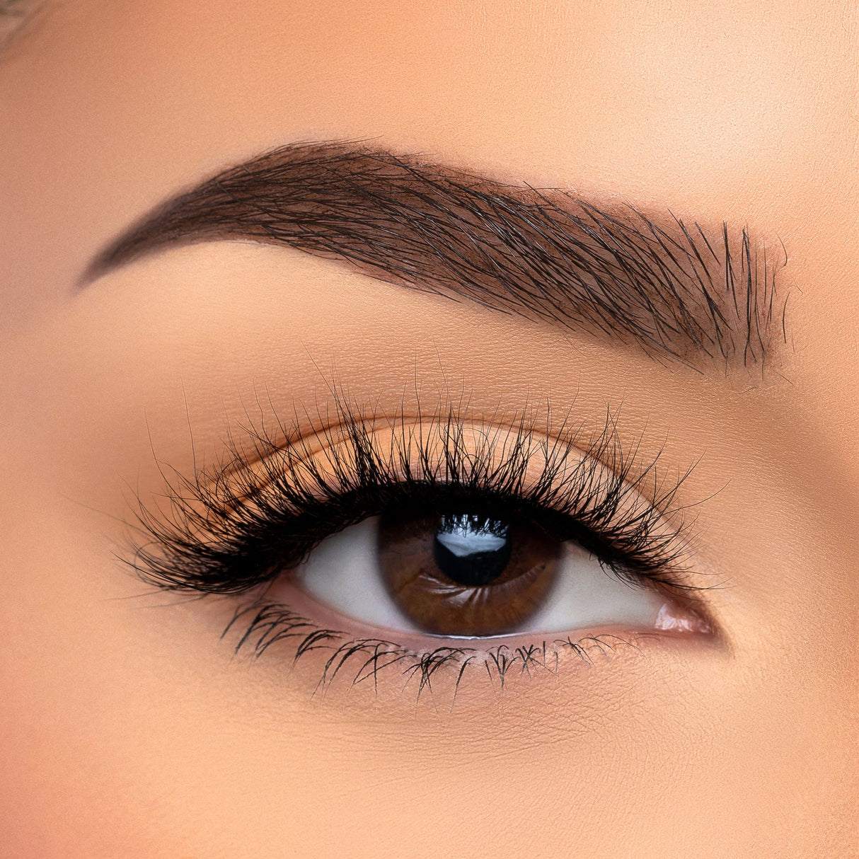 BEAUTY CREATIONS - VISÓN SINTÉTICO 3D CON PESTAÑAS CASUAL (CAJA DE 10 PIEZAS)