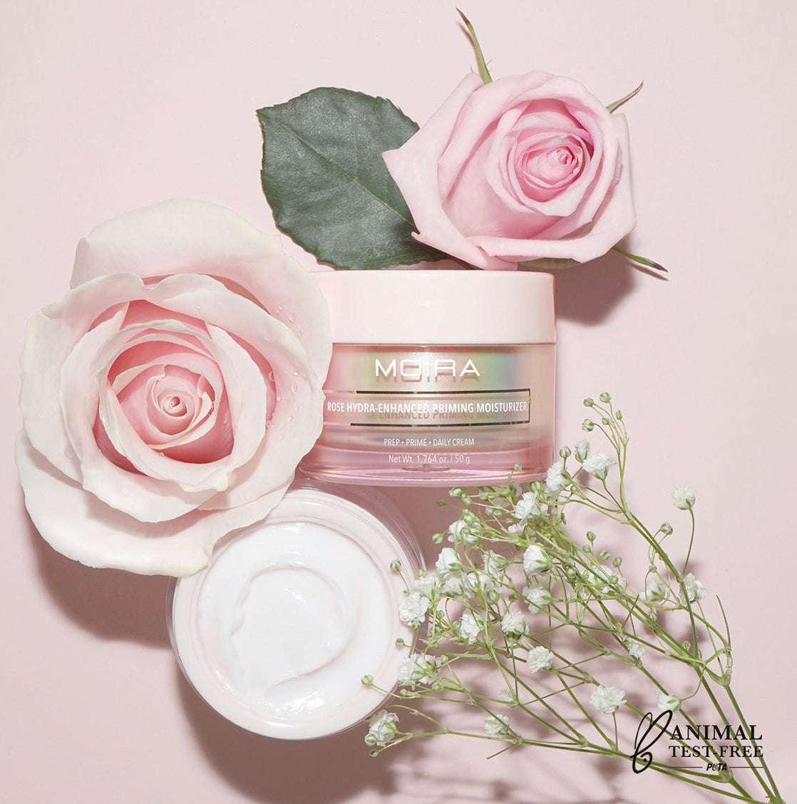 MOIRA - HYDRATANT PRIMATEUR AMÉLIORÉ À LA ROSE HYDRA - 3 PCS