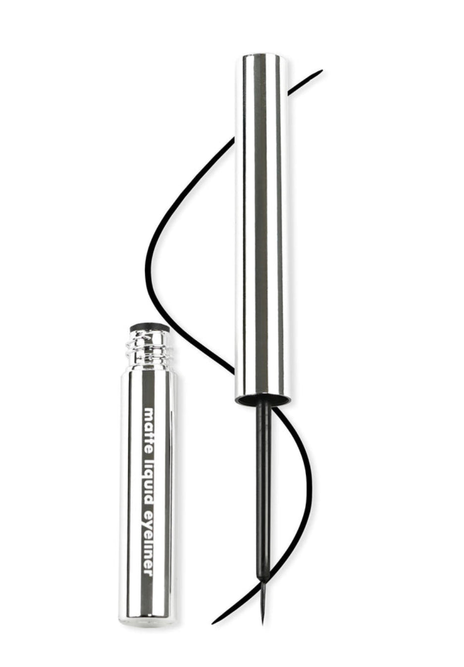 KARA BEAUTY - DELINEADOR DE OJOS LÍQUIDO NEGRO MATE (3UDS)