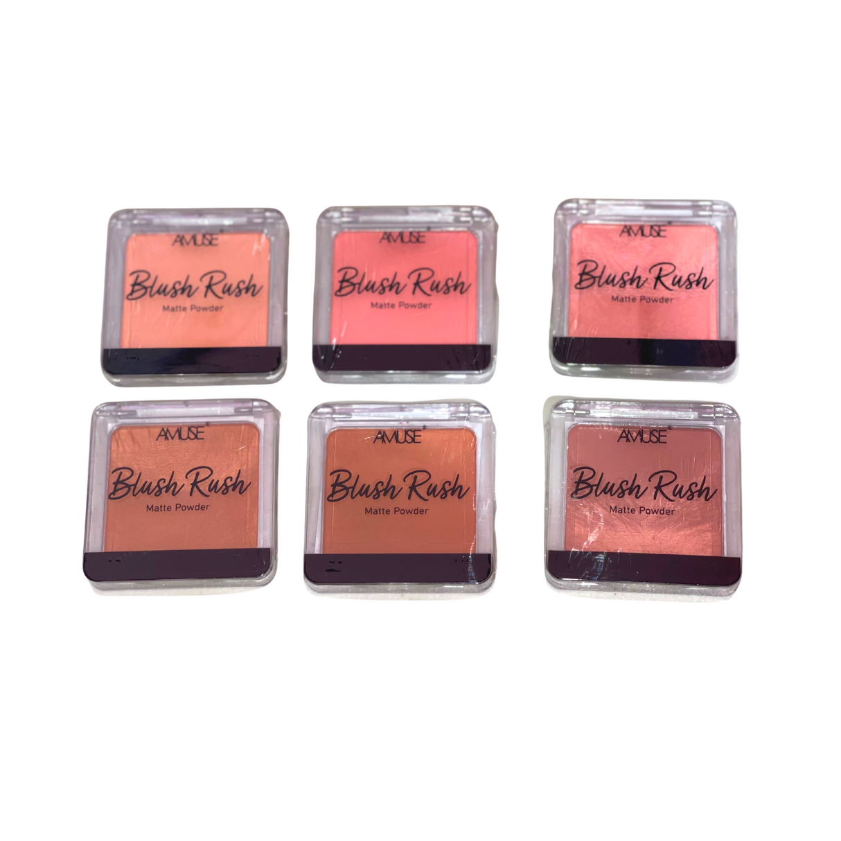AMUSE - BLUSH RUSH MATTE POWDER - DISPLAY 24PC