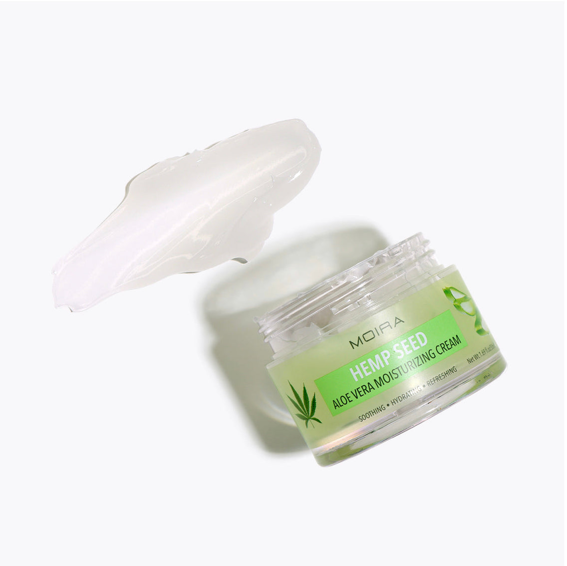 MOIRA - CRÈME HYDRATANTE À L'ALOE VERA AUX GRAINES DE CHANVRE (3 PCS)