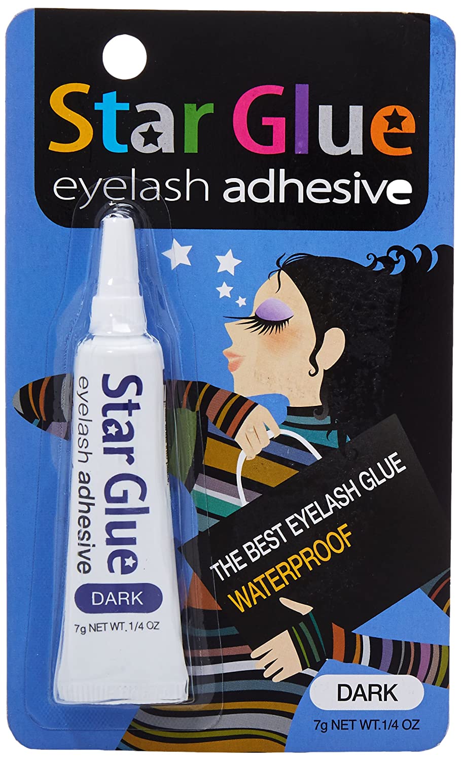 STAR GLUE - EYELASH ADHESIVE DARK - 12 PCS