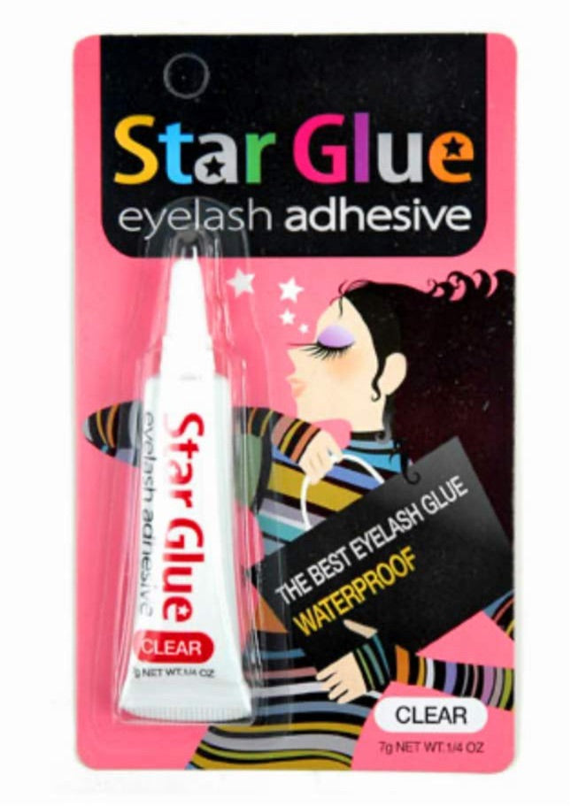 COLLE STAR - ADHÉSIF À CILS TRANSPARENT - 12 PCS