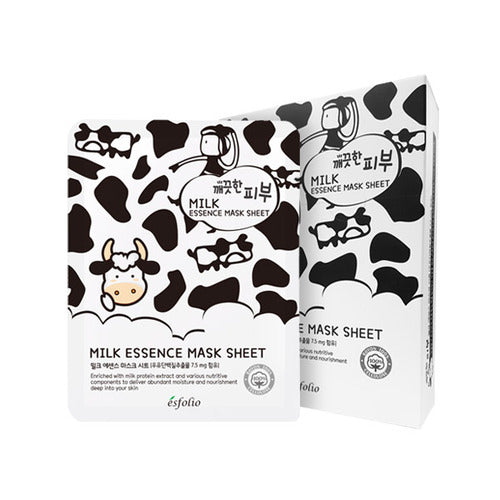 ESFOLIO - HOJA DE MASCARILLA DE ESENCIA DE LECHE - 10 UDS