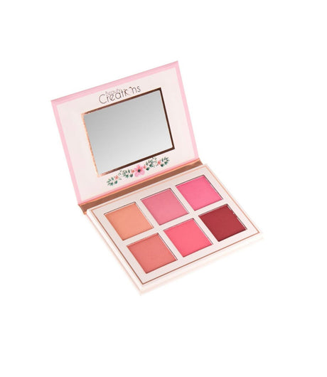 BEAUTY CREATIONS - FLORAL BLOOM BLUSH PALETTE - DISPLAY 12 PCS