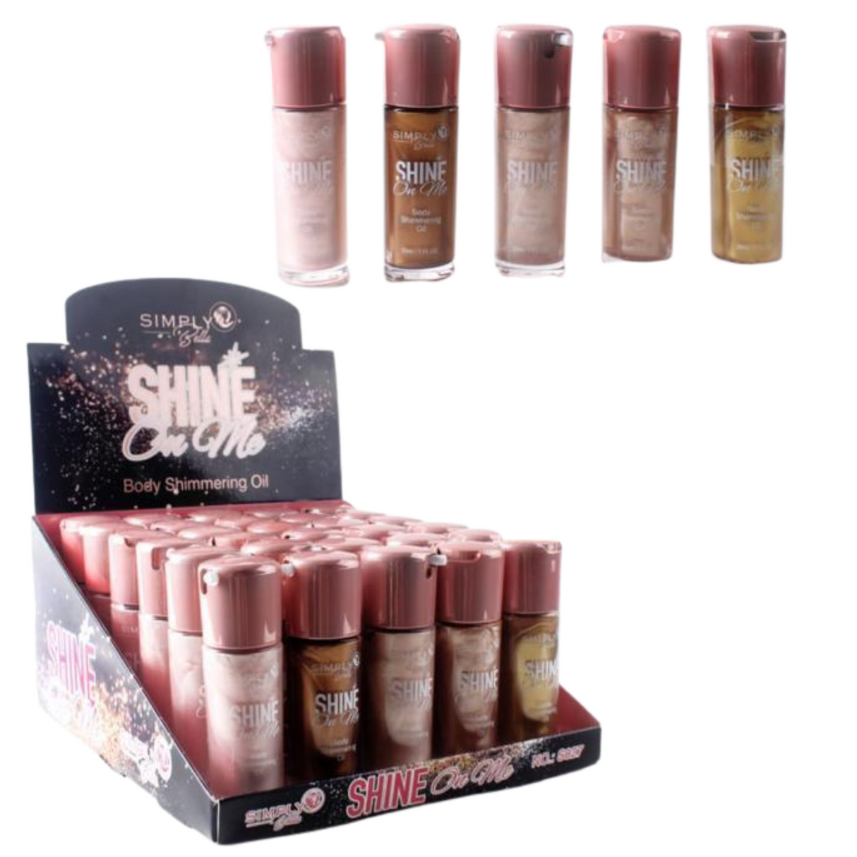 SIMPLY BELLA - SHINE ON ME - DISPLAY 30 PCS